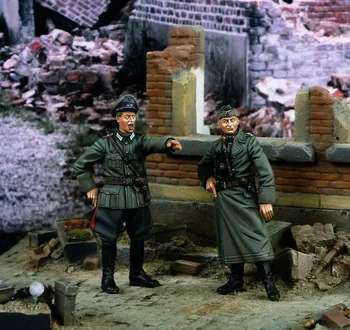 1/35 комплект модел комплект от смола за старши офицери от Втората световна война 67