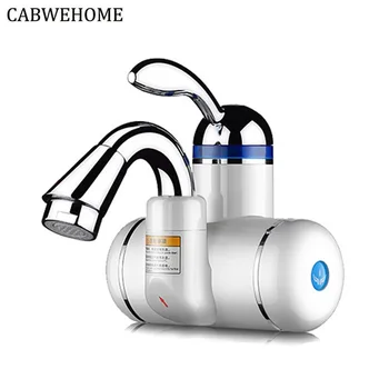 CABWEHOME 3000 W незабавен електрически бойлери за миг горещия кран на Кухненски електрически отопление на водата от чешмата незабавен бойлер