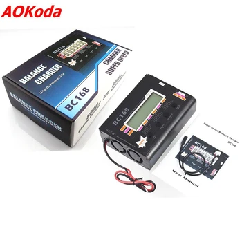 Оригинален AOK BC168 1-6 S 8A 200 W Суперскоростное LCD Интелигентна Балансовое Зарядно Устройство/Разрядник за Lipo Батерия Rc Играчки