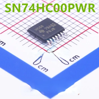 10 бр. Нова и оригинална ситопечат SN74HC00PWR: чип HC00 TSSOP-14 с логически елементи SN74HC00PWR HC00 TSSOP14