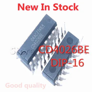5 бр./лот CD4026BE CD4026 DIP-16 логически чип десетичен сметки/делител на разположение нова оригинална чип