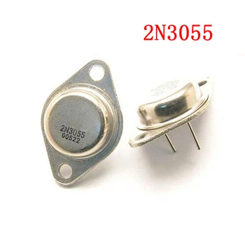 5 бр. транзистор 2N3055 TO-3 15A 60 В NPN AF усилвател аудио мощност нов и оригинален IC