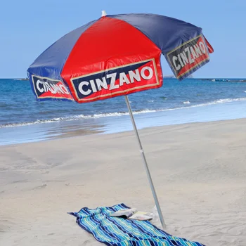 DestinationGear 6 метра Алуминиев чадър Cinzano, чадър за двор, мебели за двор