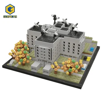 Gobricks MOC Blocks, модел на националната лаборатория Howkins, градивен елемент, играчка за интелигентно образование, играчки, тухли за детски подаръци