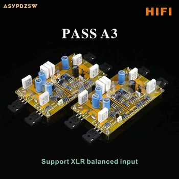 HIFI PASS A3 одноконтурный усилвател на мощност клас A 30 W + 30 W Поддръжка на XLR вход печатни платки/DIY Комплект/готови такса