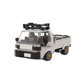Moc-115240 Играчка модел Камион с 8 мрежи 354 бр., Плюшени Блок, Вставляющаяся Модел за Деца, Забавни Играчки, Подарък Технология Автомобилни Блокове