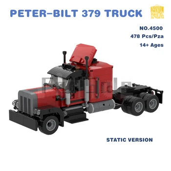 MOC-4500 Модел Камион PETER-BILT 379 С Рисунки във формат PDF, Строителни Блокове, Тухли, Детски Играчки 