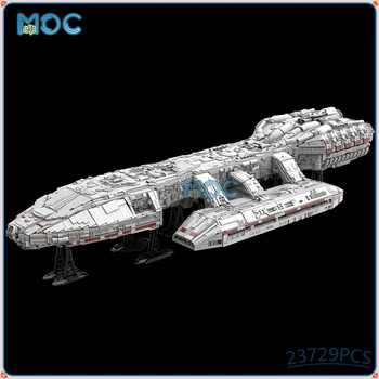 MOC Градивен елемент на Космически Кораб пословични Модел на Кораба StarCitizen САМ Тухли Креативна Събрание Играчка за Коледен Подарък