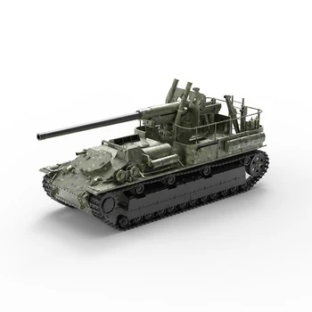 SSMODEL 35580 V1.7 1/35 3D Печатни Набор от модели от смола на Съветския изтребител на танкове СУ-8