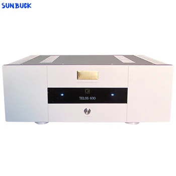 Sunbuck 350 W + 350 W 2,0 копие на швейцарската усилвател на мощност Goldmund Telos 600 pure с заден панел, висок клас усилвател на мощност Hi-Fi