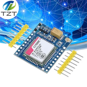TZT SIM800C GSM GPRS Модул 5 В/3.3 В TTL Такса развитие на IPEX С Bluetooth И TTS За Arduino STM32 C51 за Arduino
