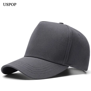 USPOP 2022 Нови бейзболни шапки с висока корона, шапки за мъже, шапки от 100% памук, дълбочина: 14,5 см, Размер: 56-64 см