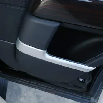 Авто ABS Хром Сребристо/Черно Покритие на Вътрешни Врати Ивици за Land Rover Range Rover Vogue L405 2013-2017