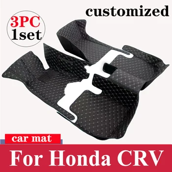 Автомобилни стелки за Honda CRV 2007 2008 2009 2010 2011 обичай накладки за краката, автомобилни килими, аксесоари за интериора