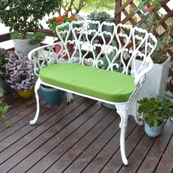 Балкон кафе se стол Любовно седалка добър дизайн, модел milkomus пейка градинска седалка лят алуминий Твърда всепогодная метални мебели