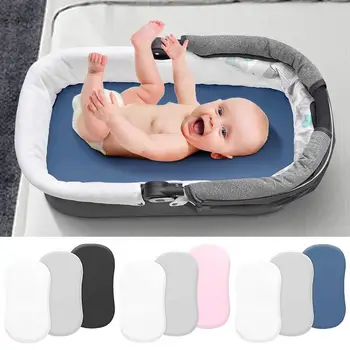 Бебешки легла Комплект от 3 теми бебешки кърпи еластични, удобни постелки за легло матрак цилиндър за малки деца