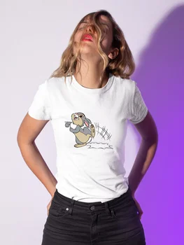 Женска тениска Побойник Бамби с Модел на 