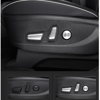 За Hyundai Palisade 2018 2019 2020 2021 2023 ABS Мат бутони за регулиране на предната седалка, рамка, накладки, аксесоари за полагане на автомобили