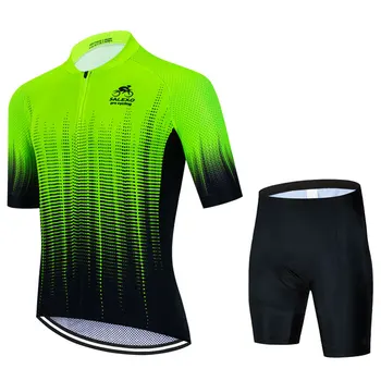 Комплект от джърси за колоезденето с къс ръкав, новост 2023, мъжка лятна велосипедна пътна велосипедна дрехи, велосипеди екипировка МТБ, Майо, форма Ciclismo