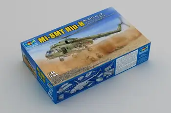 Комплект пластмасови модели хеликоптер на Trumpeter 05815 1/48 Mi-8MT Hip-H