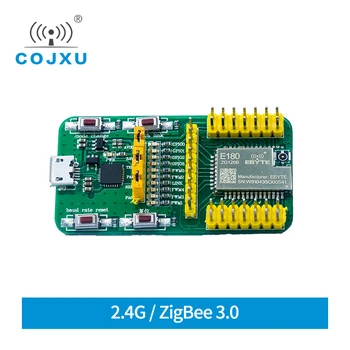 Комплект тестова платка EFR32 ZigBee 3.0 с USB порт 2,4 Ghz, Тестов Комплект за Smart home E180-ZG120B-TB Модул Радиоприемник