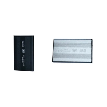 Корпус твърд диск SATA Външен твърд диск SATA SSD 2.5 инча за настолен компютър черен