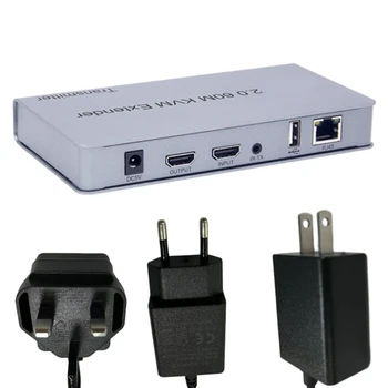 Леки 4K-USB KVM разклонител на клавиатурата и на мишката в мрежата-