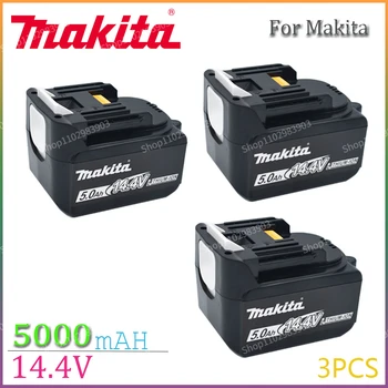 Литиево-йонна батерия Makita 14,4 V 5.0 Ah BL1460 за Makita BL1430 BL1440 BL1450 BL1415 194066-1 194065-3 194558-0 Акумулаторни Електроинструменти