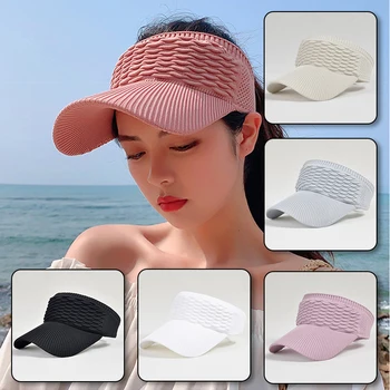 модерен летен слънцезащитен крем за жени, спорт на открито, празен цилиндър, обикновена козирки, солнцезащитная шапка, тенис плажна шапка, бейзболна шапка