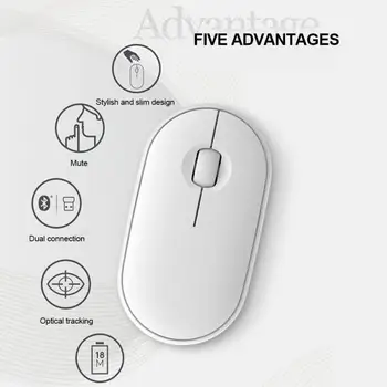 Новата безжична мишка Камъчето M350 с честота 2,4 Ghz, безшумен тънък миниатюрен USB-приемник, компютър бързо проследяване, лаптоп, КОМПЮТЪР, таблет