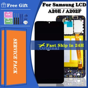 Оригинален A20E LCD дисплей за Samsung Galaxy A20E Дисплей 5,8