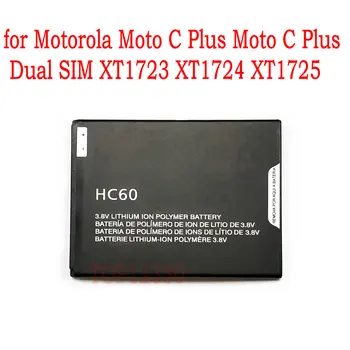 Оригинална батерия 2800 ма HC60 За Мобилен Телефон Motorola Moto C Plus С две SIM-карти XT1723 XT1724 XT1725