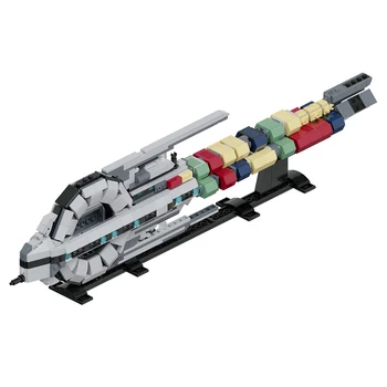 Оторизиран набор от градивни елементи за кварианского крайцер Space Wars Sci-fi Cruiser 861 бр. (лицензиран и е разработен ky_ebricks)