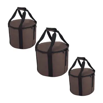 Случайна чанта за мультиварки чанта за съхранение на тенджери за супа с горната дръжка за чанта-органайзер за тенджери за нощуване на открито