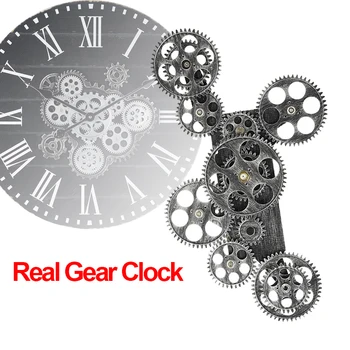 Стенен часовник с творчески механизъм M Size, тъпо метален механизъм, стенни часовници с кварцевыми аксесоари, в комплект с допълнителни стрелки