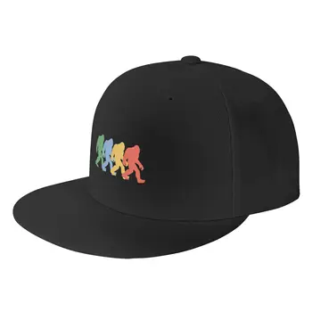 Ярка шапка Bigfoot Monster в стил хип-хоп, бейзболна шапка за татко, класическа регулируема ежедневна спортна шапка за мъже, дамска шапка, небрежно